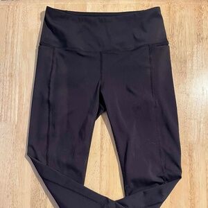 High waisted athletic leggings